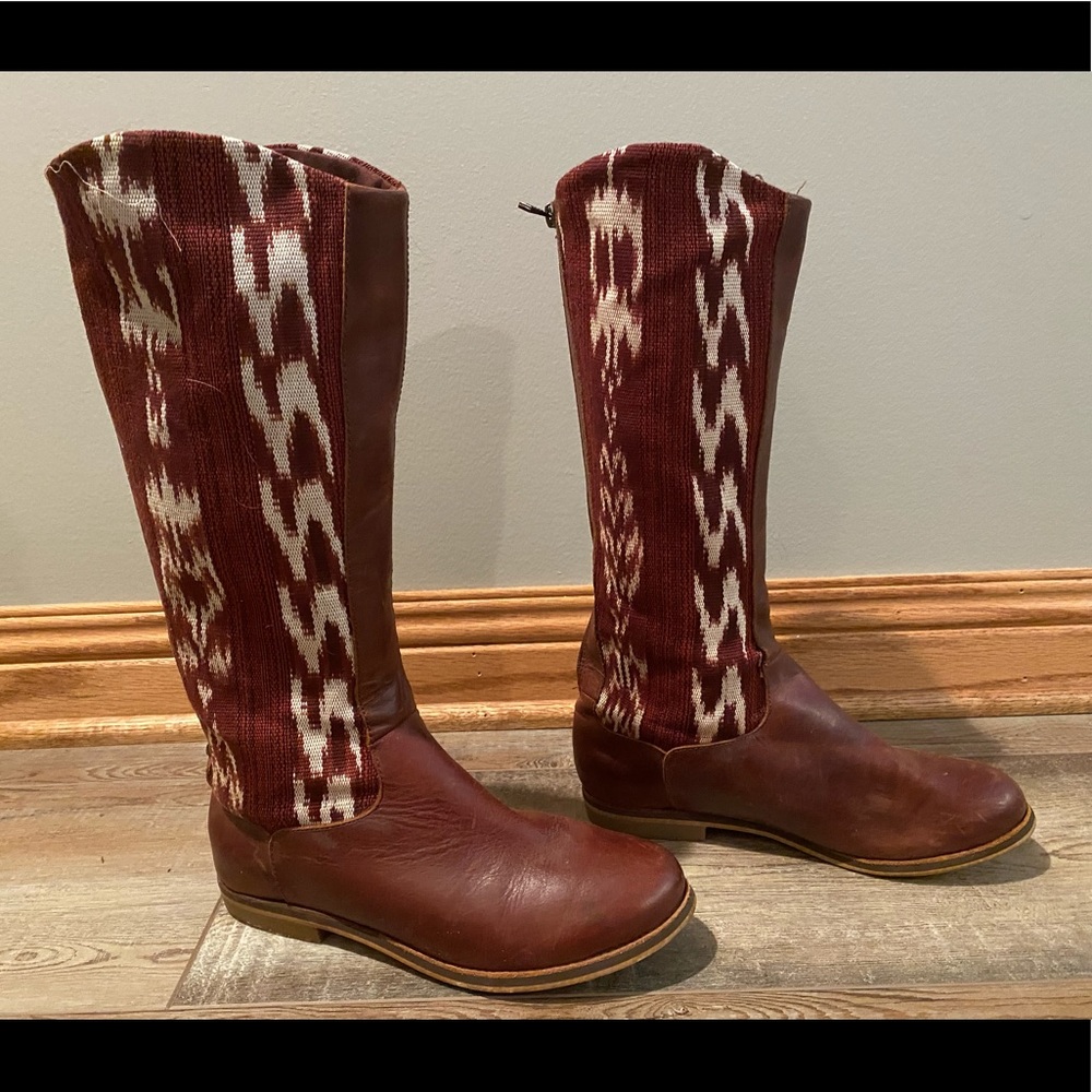 Clothe/ Leather UNIQUE BOOT